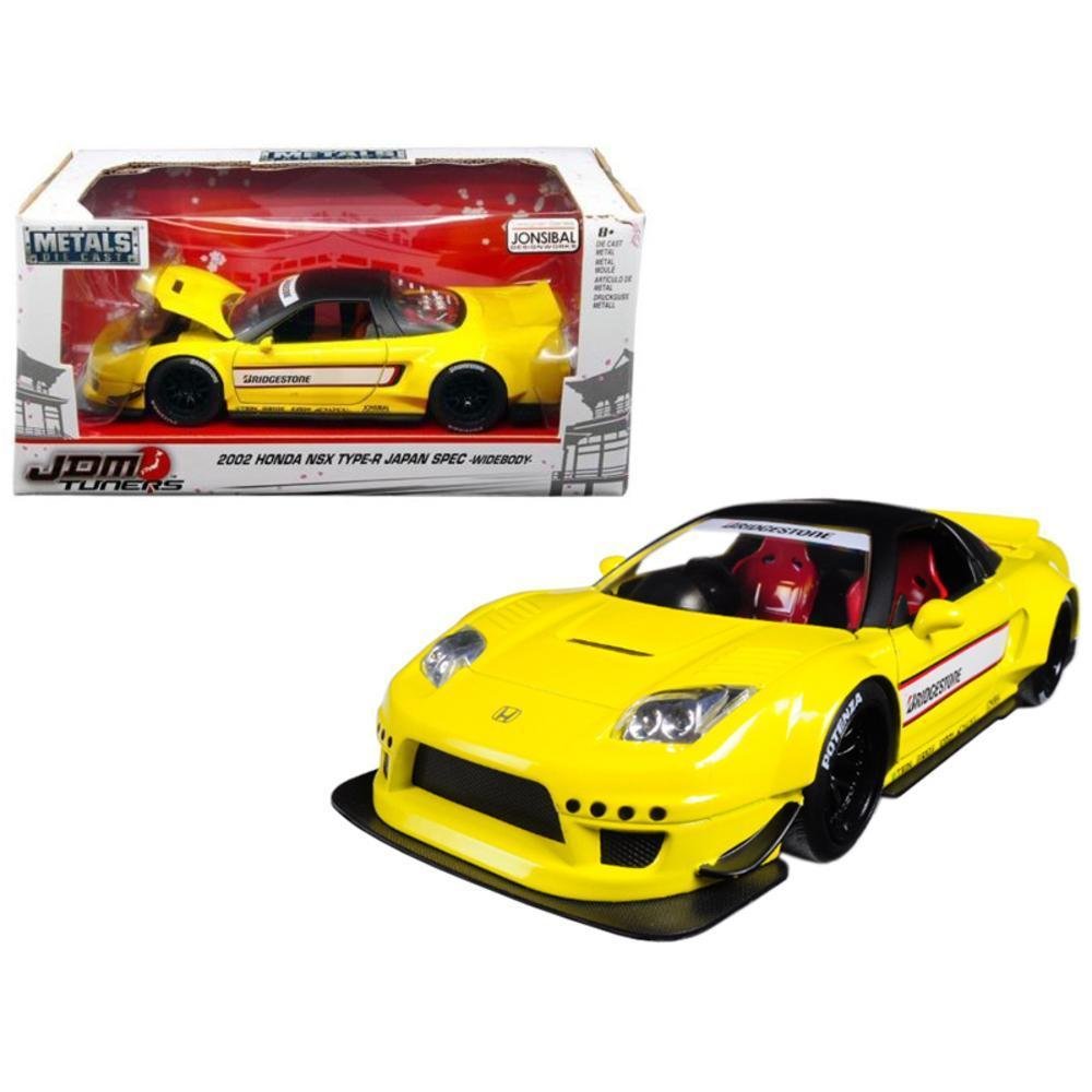 2002 Honda NSX Type-R Japan Spec Yellow Widebody JDM Tuners 1-24